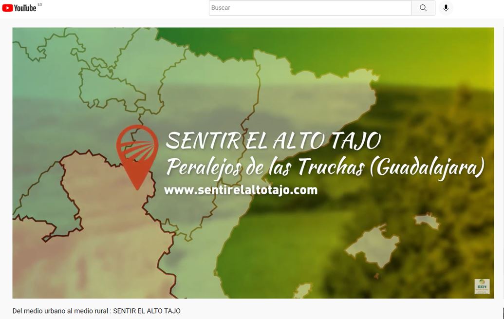 Del medi urbà al medi rural : SENTIR L'ALT TAJO