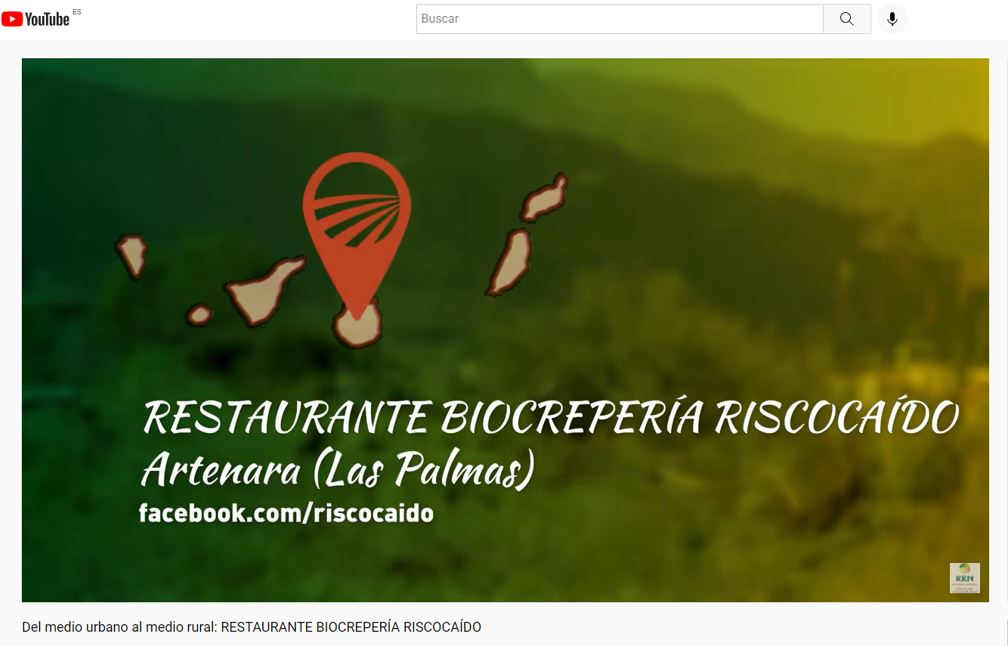 Do urbano ao rural: RESTAURANTE RISCOCAIDO BIOCREPERÍA