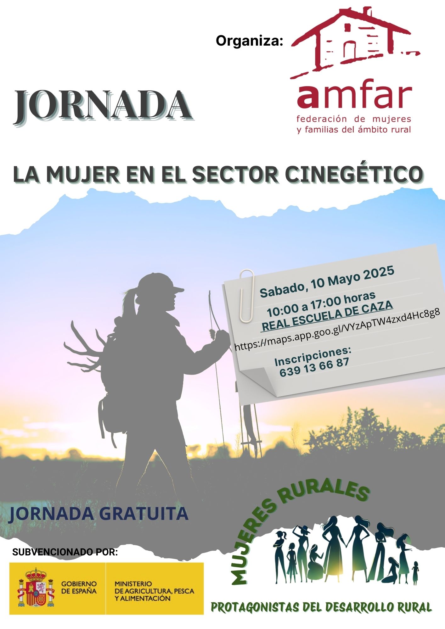 JORNADA AMFAR “LA MUJER EN EL  SECTOR CINEGÉTICO”